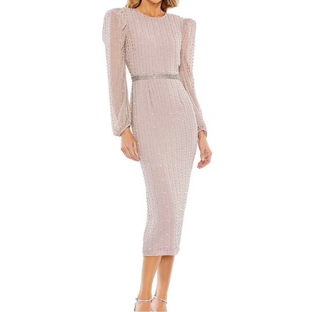 Mac Duggal Formal Beaded Dress